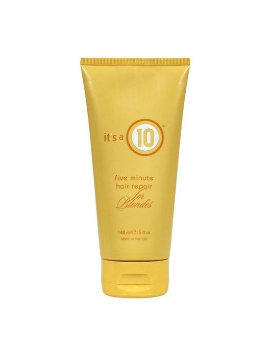 C'est un soin réparateur capillaire en cinq minutes pour les blondes - 148 ml