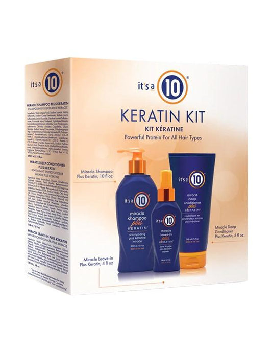 C'est un kit de 10 miracles à la kératine