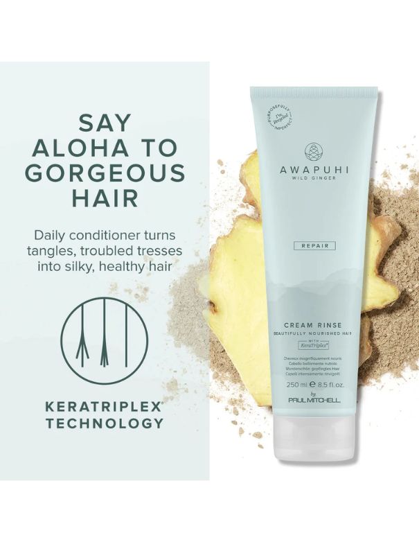Paul Mitchell Awapuhi Wild Ginger Crème Revitalisante - 1L