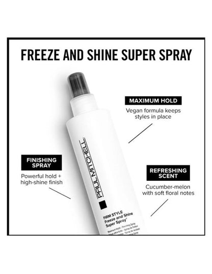 Spray Super Brillance et Gel Paul Mitchell - 250 ml