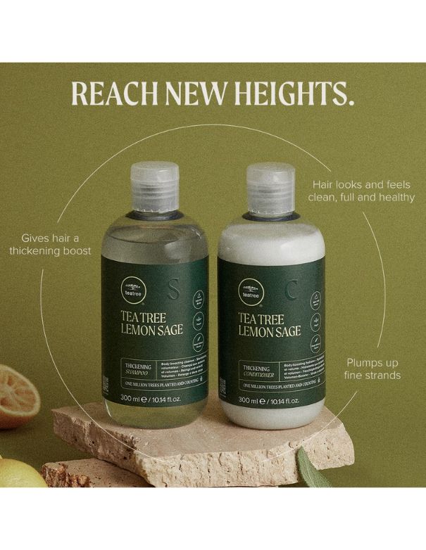 Shampoing épaississant Paul Mitchell Tea Tree Lemon Sage - 300 ml