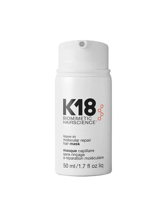 Masque capillaire réparateur moléculaire sans rinçage K18 - 50 ml