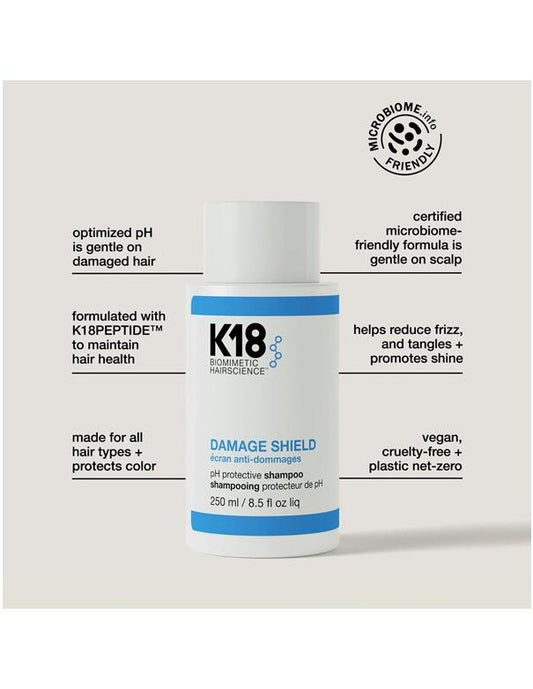Shampoing protecteur K18 Damage Shield PH - 250 ml
