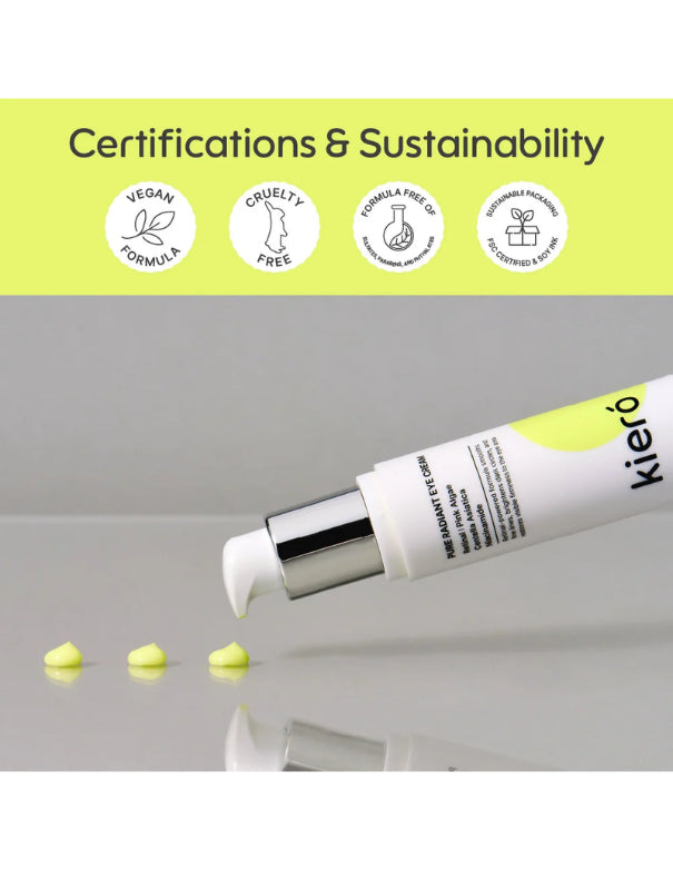 Kiero Pure Radiant Eye Cream - 25ml