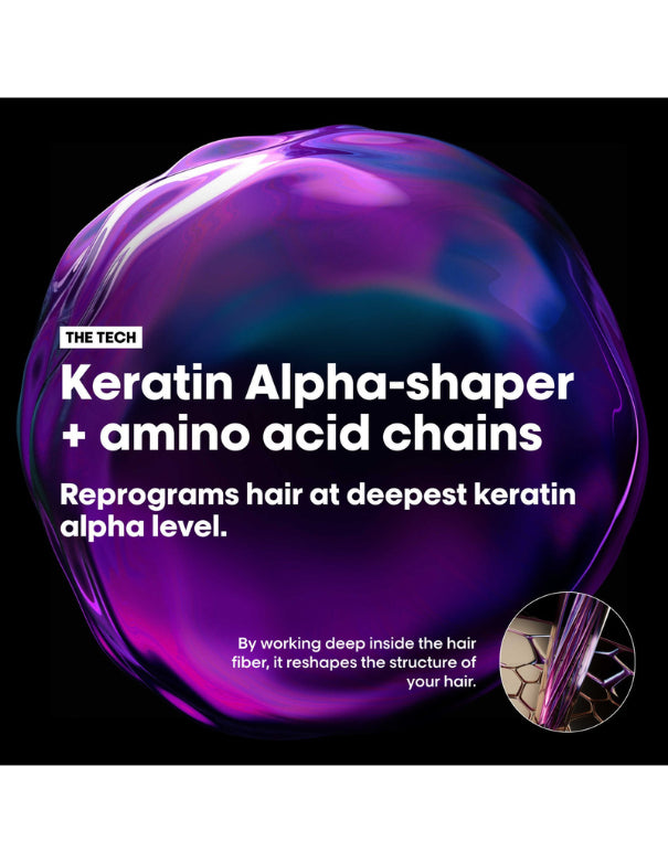 L'Oreal Keratin Alpha Sleek Masque Anti-Frisottis pour Cheveux - 250ml
