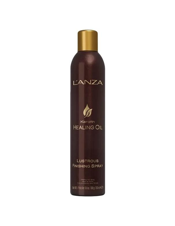 Spray de finition lustrée à l'huile cicatrisante à la kératine Lanza - 350 ml
