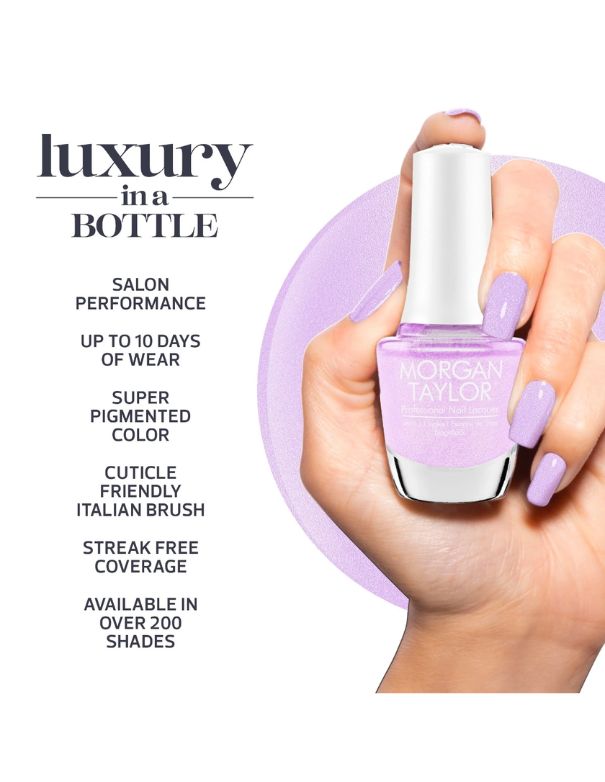 Morgan Taylor Nail Polish - Lucidly Lavender