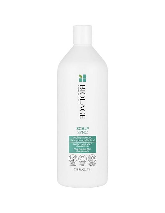 Shampooing rafraîchissant à la menthe Matrix Biolage ScalpSync - 1 L