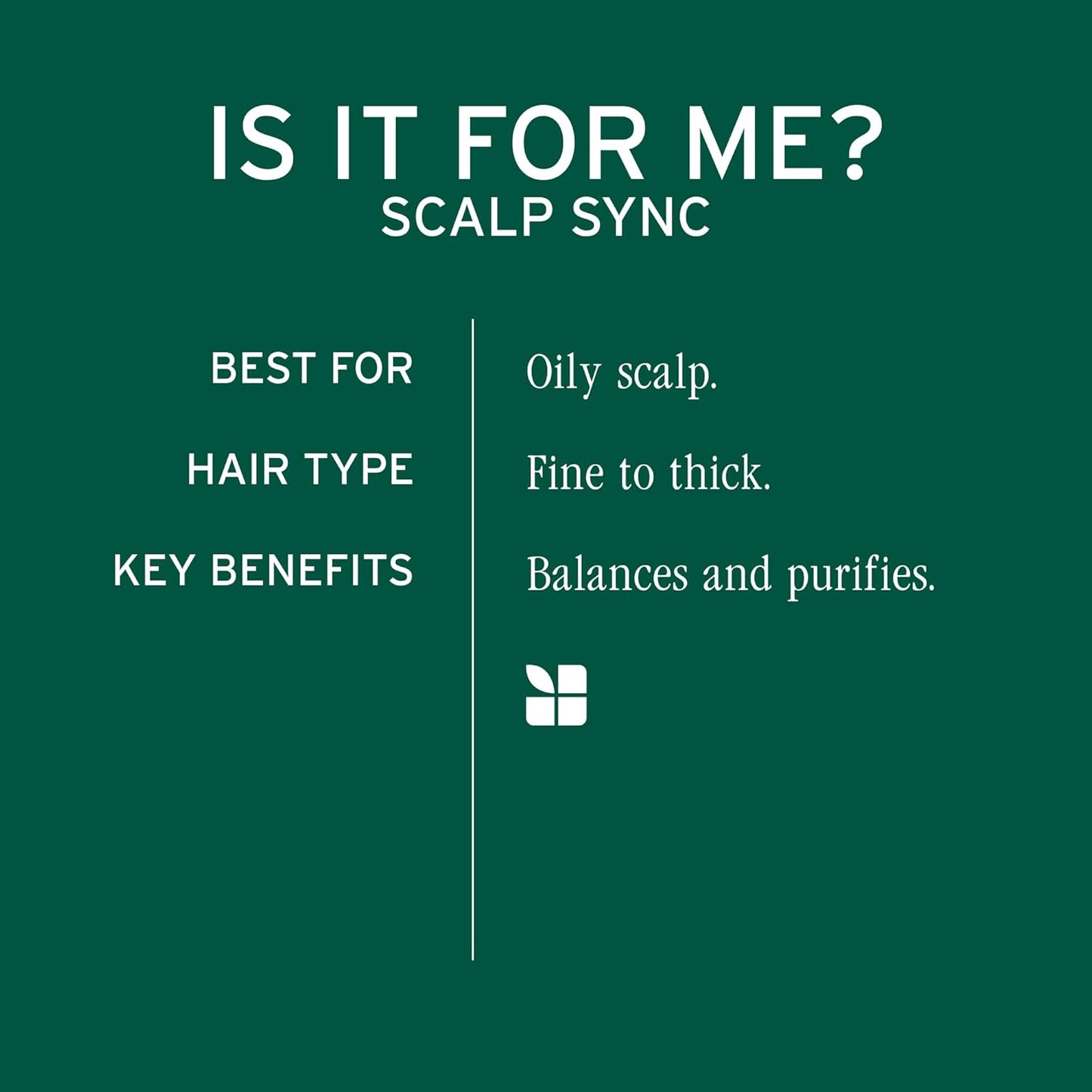 Biolage Scalp Sync Clarifying Shampoo - 400ml