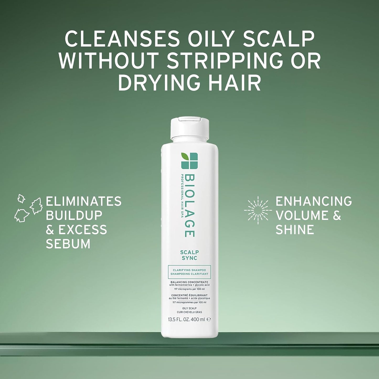 Biolage detox shampoo for oily scalp and residue