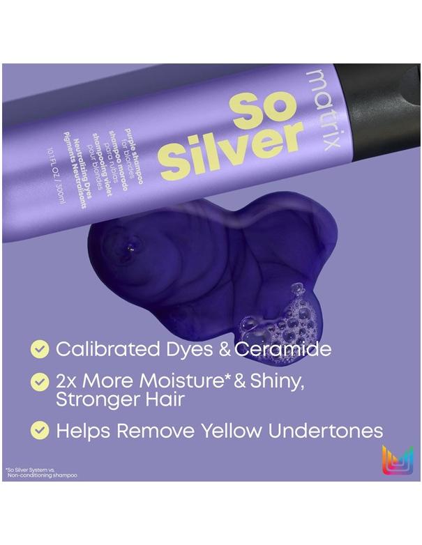 Shampooing violet Matrix So Silver - 300 ml