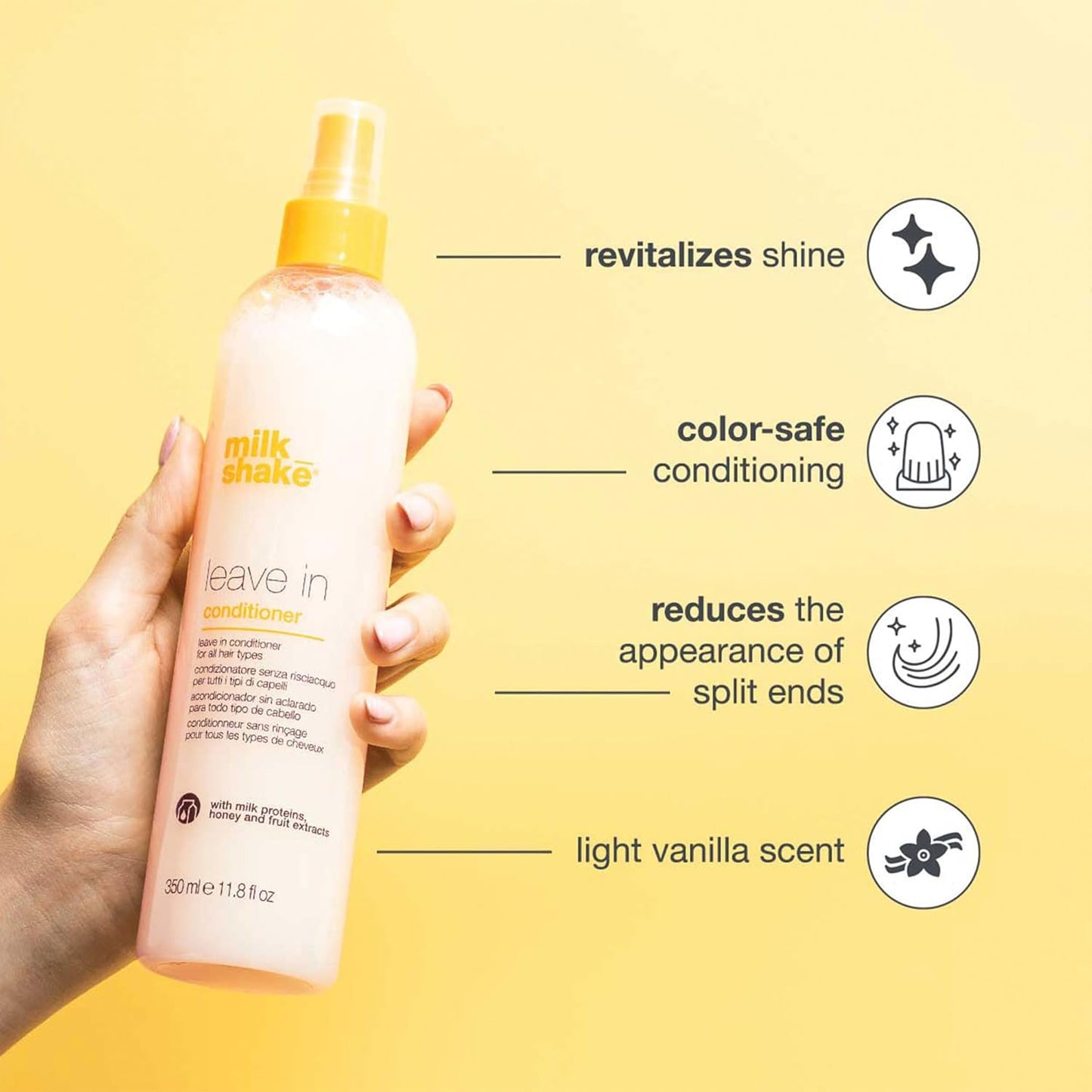 Après-shampoing sans rinçage Milkshake - 350 ml