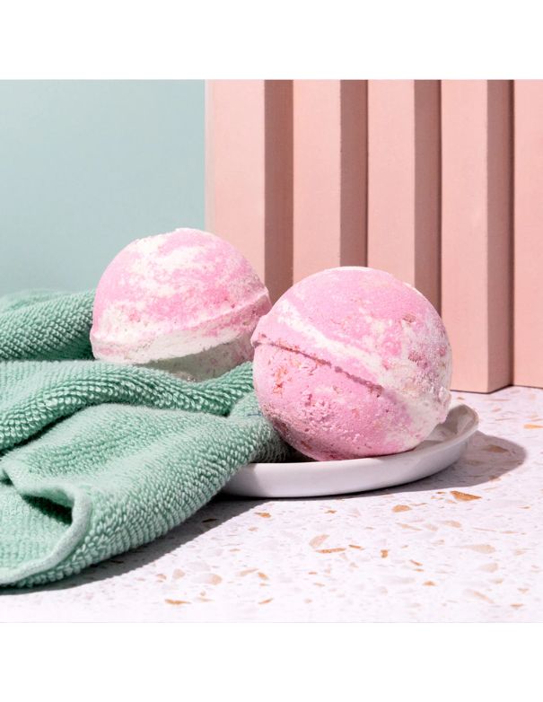 Bombes de bain rondes Nectarlife à l'açaï exotique