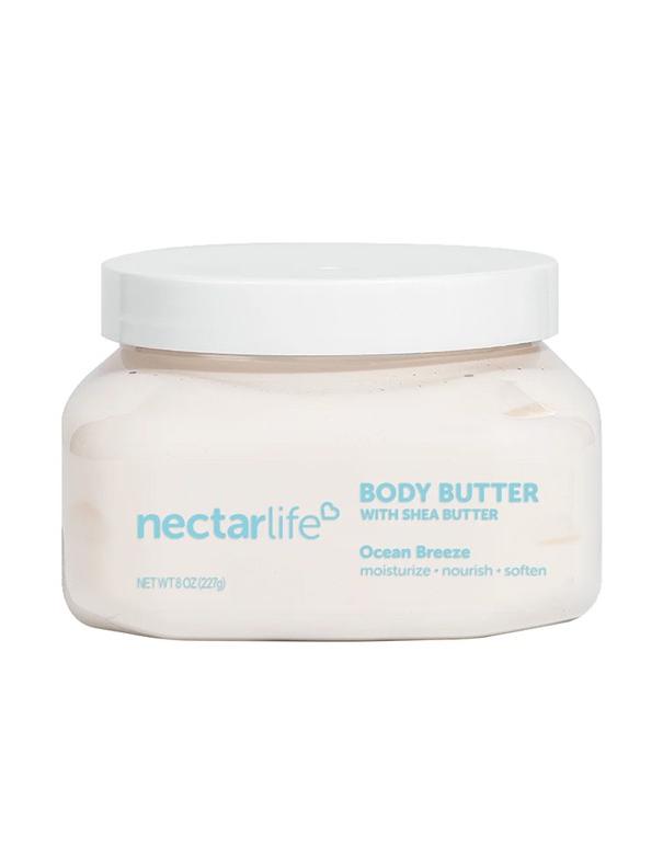 Beurre corporel hydratant au karité Nectarlife, brise océanique - 227 g