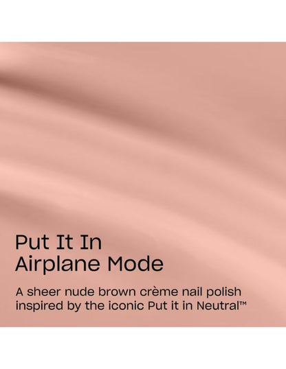 OPI Mets-le en mode avion