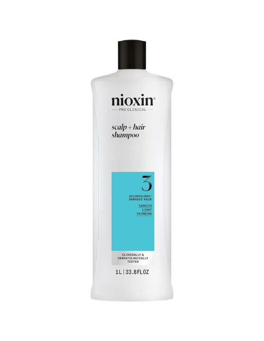 Nioxin System 3 Cleanser - 1L