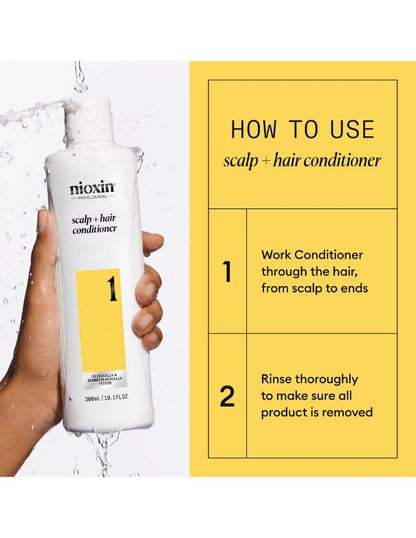 Nioxin System 1 Scalp Therapy Conditioner - 300ml