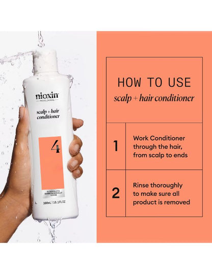 Nioxin System 4 Scalp Therapy Conditioner - 300ml