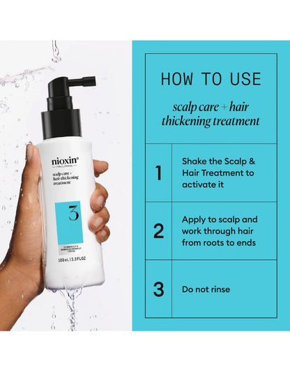 Nioxin System 3 Scalp Treatment - 100ml
