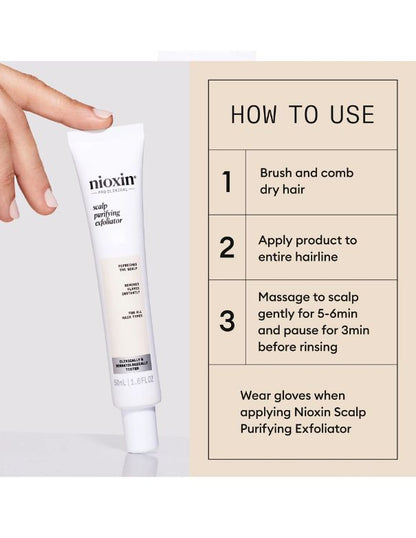 Nioxin Purifying Exfoliator - 15ml