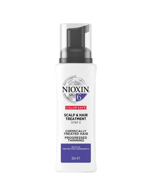 Nioxin System 6 Scalp and Hair Treatment - 100ml