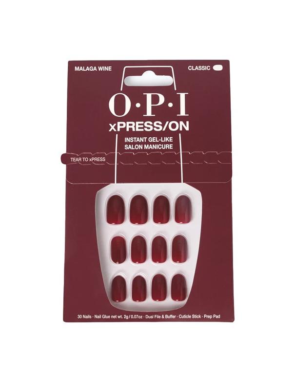 Ongles OPI xPRESS-ON Malaga Wine