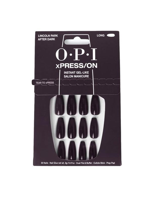 OPI xPRESS-ON sublime le Lincoln Park à la tombée de la nuit