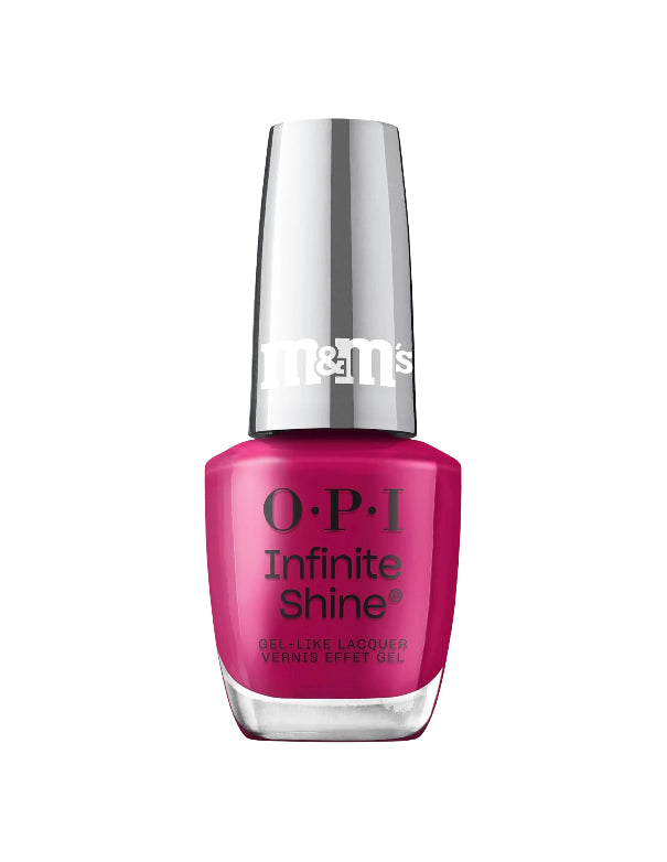 OPI x M&M's Infinite Shine Shell-abration
