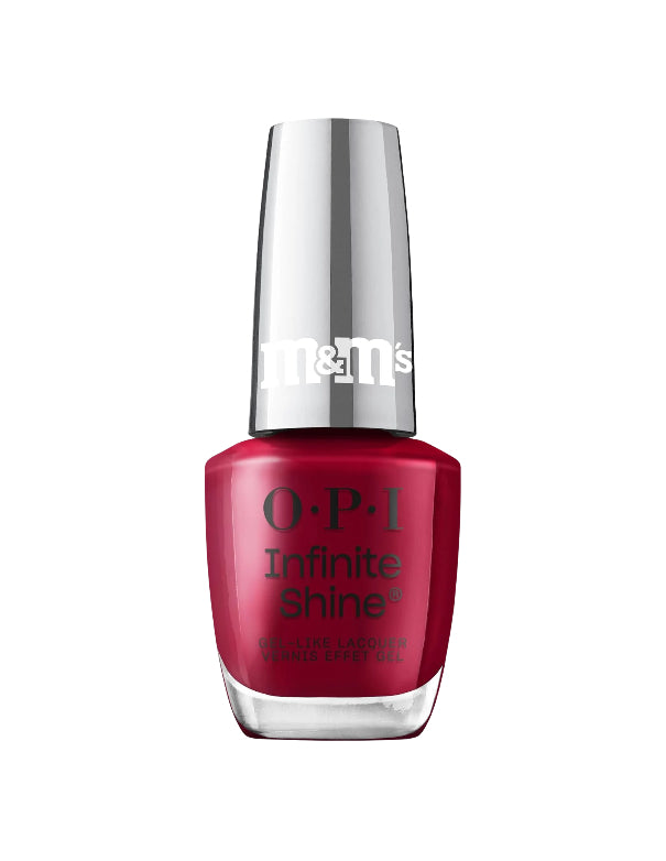 OPI x M&M's Infinite Shine On the Sweet List