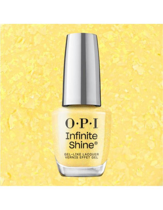 OPI Infinite Shine Slay Bonjour au jaune