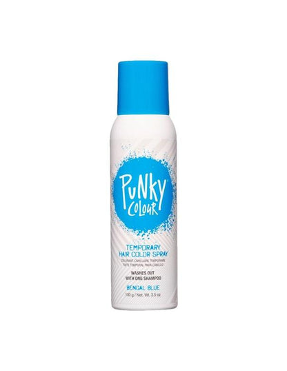 Spray colorant temporaire Punky Colour Bleu Bengale - 100 g