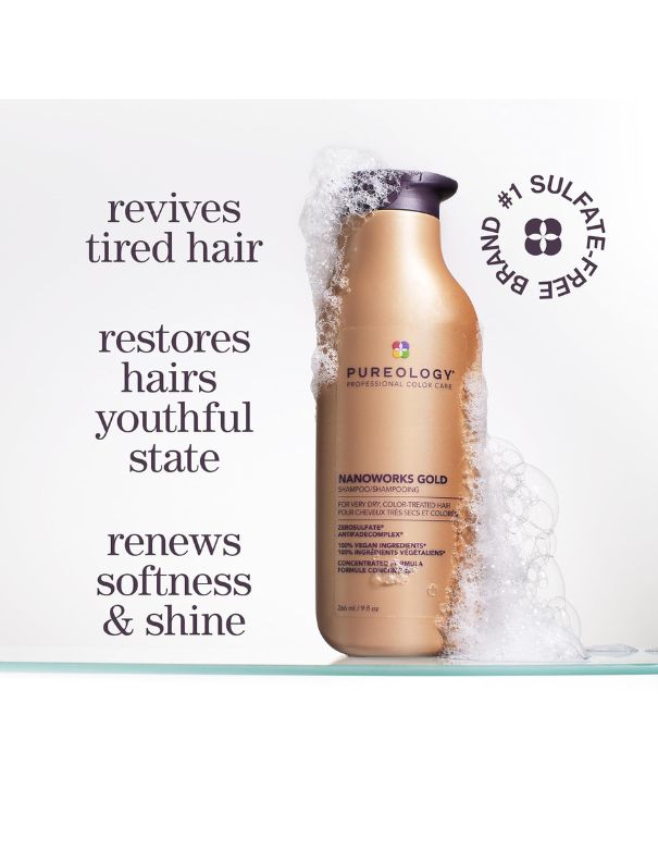 Shampoing Pureology Nanoworks Gold - 1 L