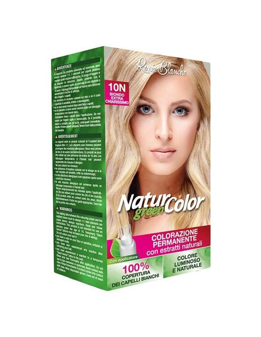 Renee Blanche Natur Green Color 10N Blond Extra Clair