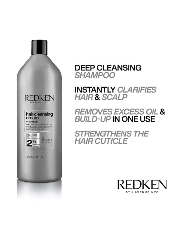 Shampoing clarifiant Redken Hair Cleansing Cream - 1 L