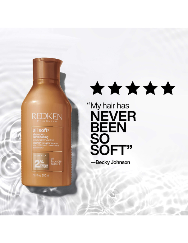 Redken All Soft Shampoo - 300ml