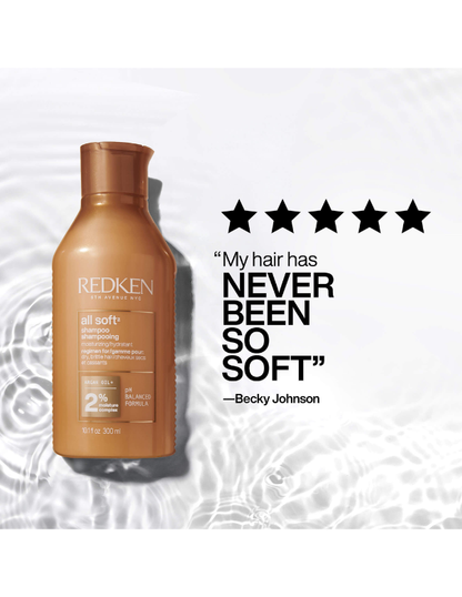 Redken All Soft Shampoo - 300ml