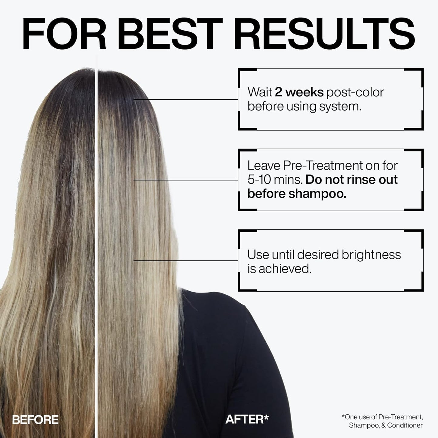 Shampoing Redken Blondage High Bright VC - 1 L