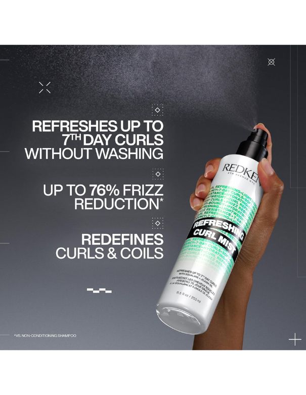 Brume rafraîchissante pour boucles Redken - 250 ml