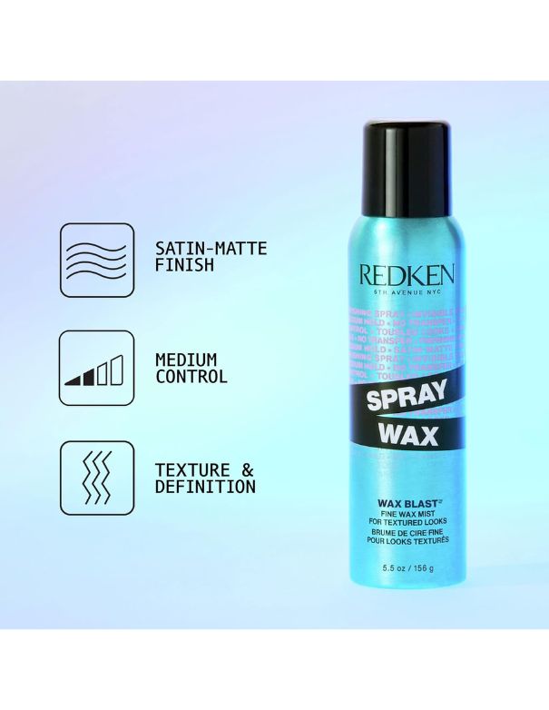 Redken Spray Wax Invisible Texture Hairspray - 156g Tousled Finish