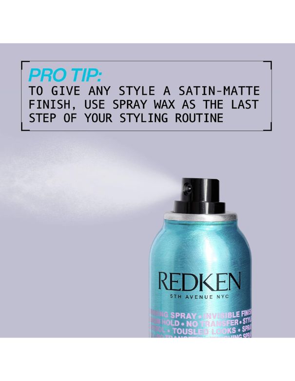 Redken Spray Wax Invisible Texture Hairspray - 156g Tousled Finish