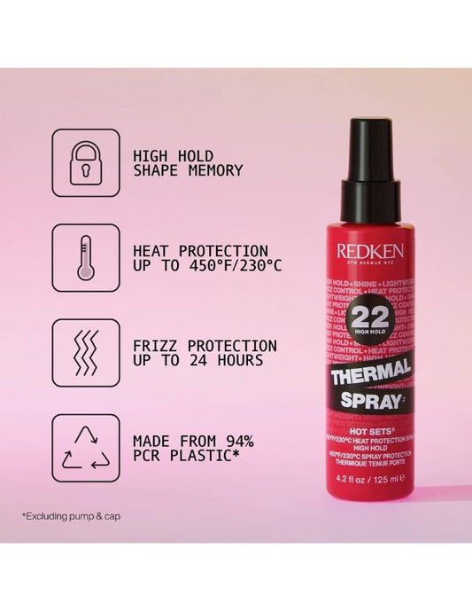 Spray thermique haute tenue Redken - 125 ml