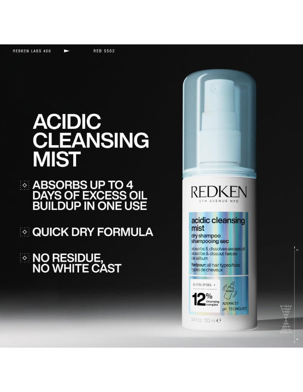 Shampooing sec Redken Acidic Cleansing Mist - 100 ml