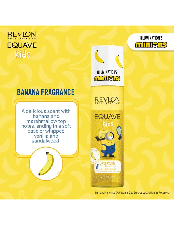 Revlon Equave Kids Minions Démêlant sans rinçage - 200ml