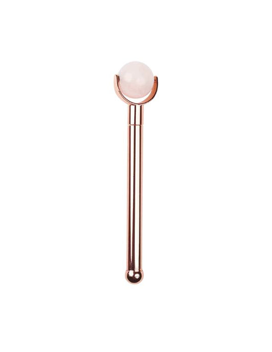 Rouleau de beauté pour le contour des yeux en quartz rose Relaxus