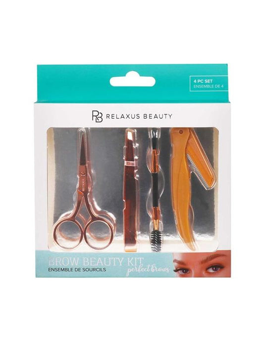 Kit de beauté pour sourcils Relaxus 4 pièces