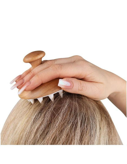 Brosse à shampooing pour massage du cuir chevelu Relaxus