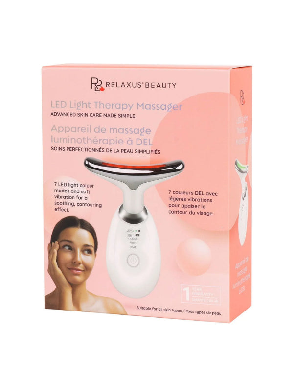 Appareil de massage facial par luminothérapie LED Relaxus