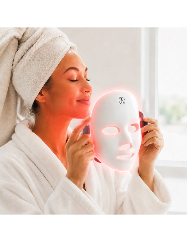 Masque de luminothérapie LED Relaxus pour le visage