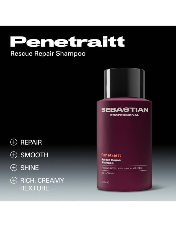 Shampoing réparateur Sebastian Penetraitt Rescue - 1L