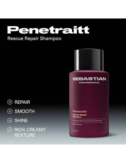Shampoing réparateur Sebastian Penetraitt Rescue - 1L